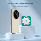 Lereach for VIVO X300 Ultra X300S Self-Locating Frame Tempered Glass Camera Lens Protector Anti-Scratch Film