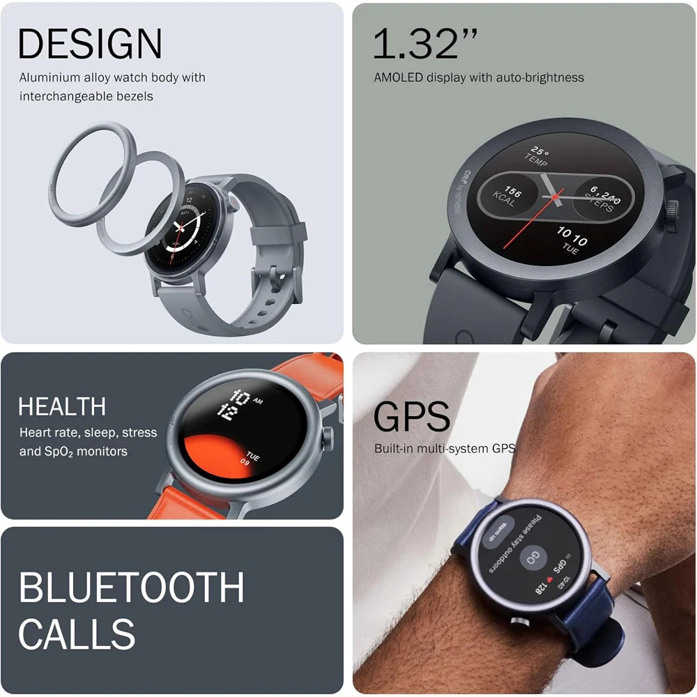 CMF by Nothing Watch Pro 2 1.32" AMOLED Display Bluetooth Calls w/ AI Noise Reduction