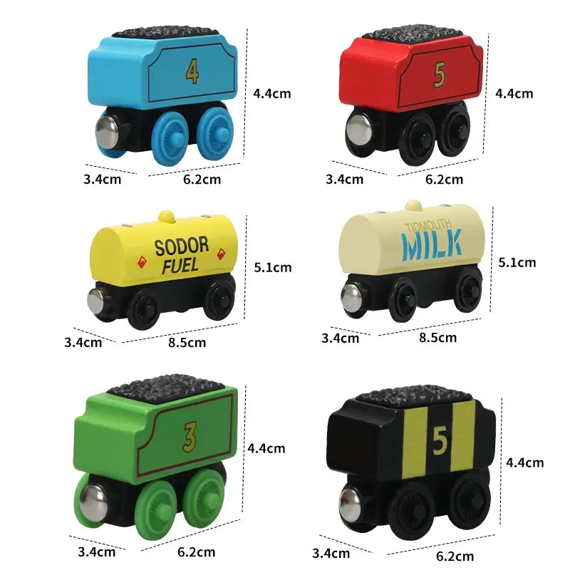 Thomas and Friends Wooden Trains Thomas Edward Percy Gorden Handel Molley Model Toy Magnetic Rail Train Toys for Boys Kids Gifts