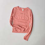 Women's Outdoor Sports Shirt Yoga Wear Fitness T-Shirt Running Workout Tops T-shirt Female Sportswear Exercise Gym Clothing