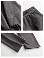 DRUR Women's 2-in-1 Sports Skirt Pants Pocket High Waist Yoga Women’s Sports Leggings Gym Running Tennis  Yoga Pants Y2K