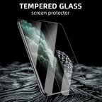1-5PCS 9D Full Cover Tempered Glass For iPhone 17 16 15 11 12 13 14 Pro Max 16E Screen Protector For iPhone 13 Mini XR X XS Max