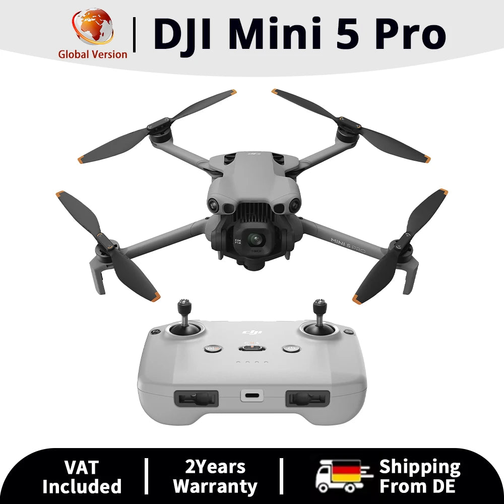 DJI Mini 5 Pro Ultra-Light & Folk Drone 4K/60fps HDR Video Camera Drone Under 250g Extended Battery Life Main image
