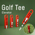 Golf Tee Elevator 3D Printed Golf Tee Height Gauge Portable Tee Height Setter Precise Placement at 20-70mm Gift for Golfers