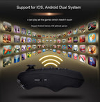 Shinecon Viar Virtual Reality VR Glasses Headset 3D Device Helmet Goggles Lenses For Smartphone Smart Phone Game Cell Mobile Set