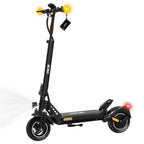 RCB NFC D5 ABE Ultra Electric Scooter for Adults ABE Certified 500W Motor 1600W Peak 27Ah Battery 110-130km Range 10 Inch Self-repairing Tires Double Brake Dual Suspension Turn Signals NFC APP