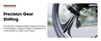 HILAND Mountain Bike, 3 Spokes, 18 Speeds Drivetrain, Aluminum Frame 26 Inch Wheels, Disc-Brake Bike for Men Women Men's MTB