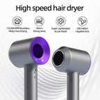 1600W Professional Hair-care Negative Ion Hair dryer 220V Leafless Hairdryer High Speed household Blow Dryer Salon Style Tool