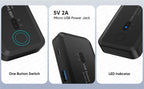 MZX USB 3.0 Switcher KM Switch Selector KVM Hub Docking Station 2 Computer Laptop PC Desktop Accessories Share Printer Keyboard