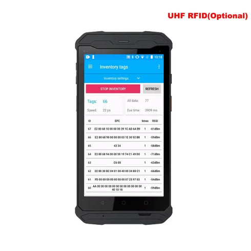 Handheld 125khz-134.2khz RFID Animal Ear Tag Reader Android PDAs Scanner for Cattle/goat Dairy Farm Livestock Data Management