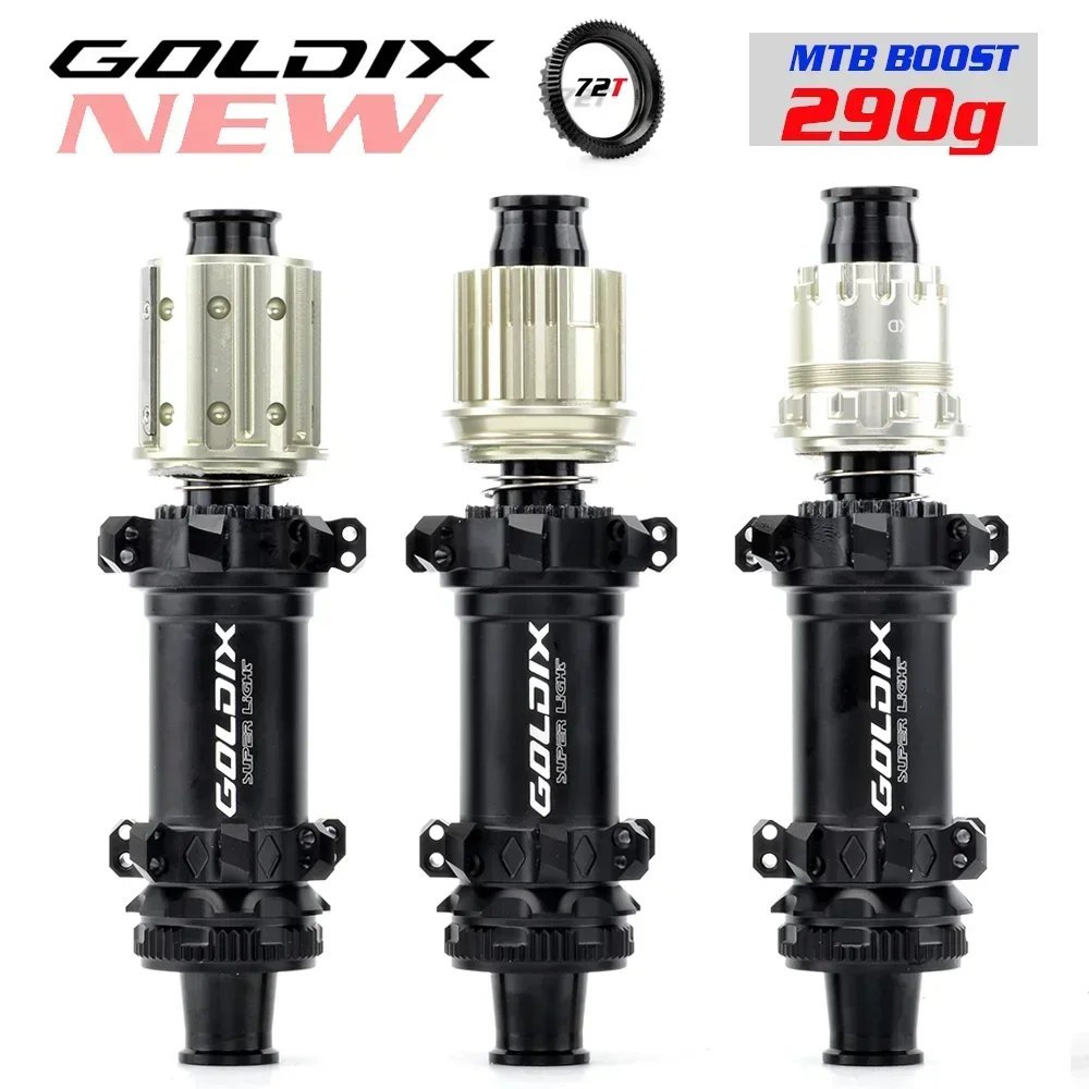 GOLDIX M160 Super Light MTB BOOST Hub Center Lock Disc 28H Ratchet 72T Mountain XD Bike Hub for Shimano SRAM 11 12 Speed Main image