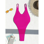 XS - L 2026 Sexy Monokini Extreme String Mini Micro Thong Women Swimwear One Piece Swimsuit Female Bather Bathing Suit V5820