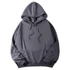 Women's Hoodies Pullover Spring Autumn Casual Hoodie 2026 Sweatshirts Solid Color Hoodies Oversize Black Sweatshirt Women Top