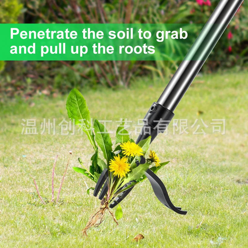 Hot Sale Stand Up Weed Puller Manual Labor-saving Weeder Root Remover Garden Weeding Tool