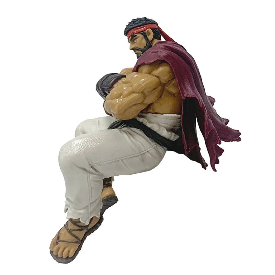 14cm Street Fighter 6 Anime Game Figure Ryu Action Figure Noodle Stopper Ryu Figurine Room Decorations PVC Collection Model Toys
