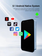 SERVO 15SE Super Mini Smartphone Android System 2GB+16GB Play Store Wifi Dual SIM 3.0" Small Pocket Cheap Smart Phones 3G WCDMA