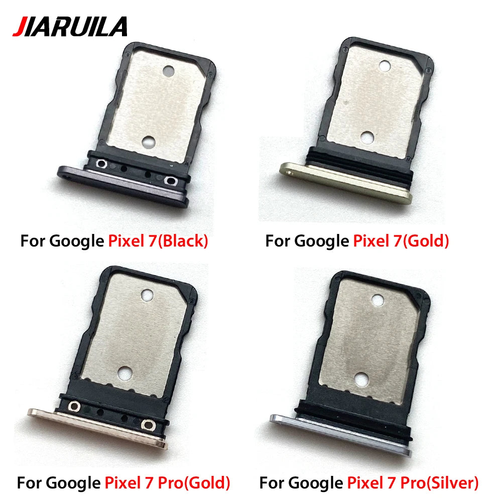 SIM Card Holder For Google Pixel 7 7A 7 Pro SIM Single Card Tray Holder Drawer Phone Holder Adapter Tray Chip Slot Drawer Parts