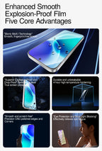 SmartDevil 2PCS Screen Protector for Vivo X200 Pro Mini X300 HD Anti-blue Light Tempered Glass Non-full Cover Anti-fingerprint