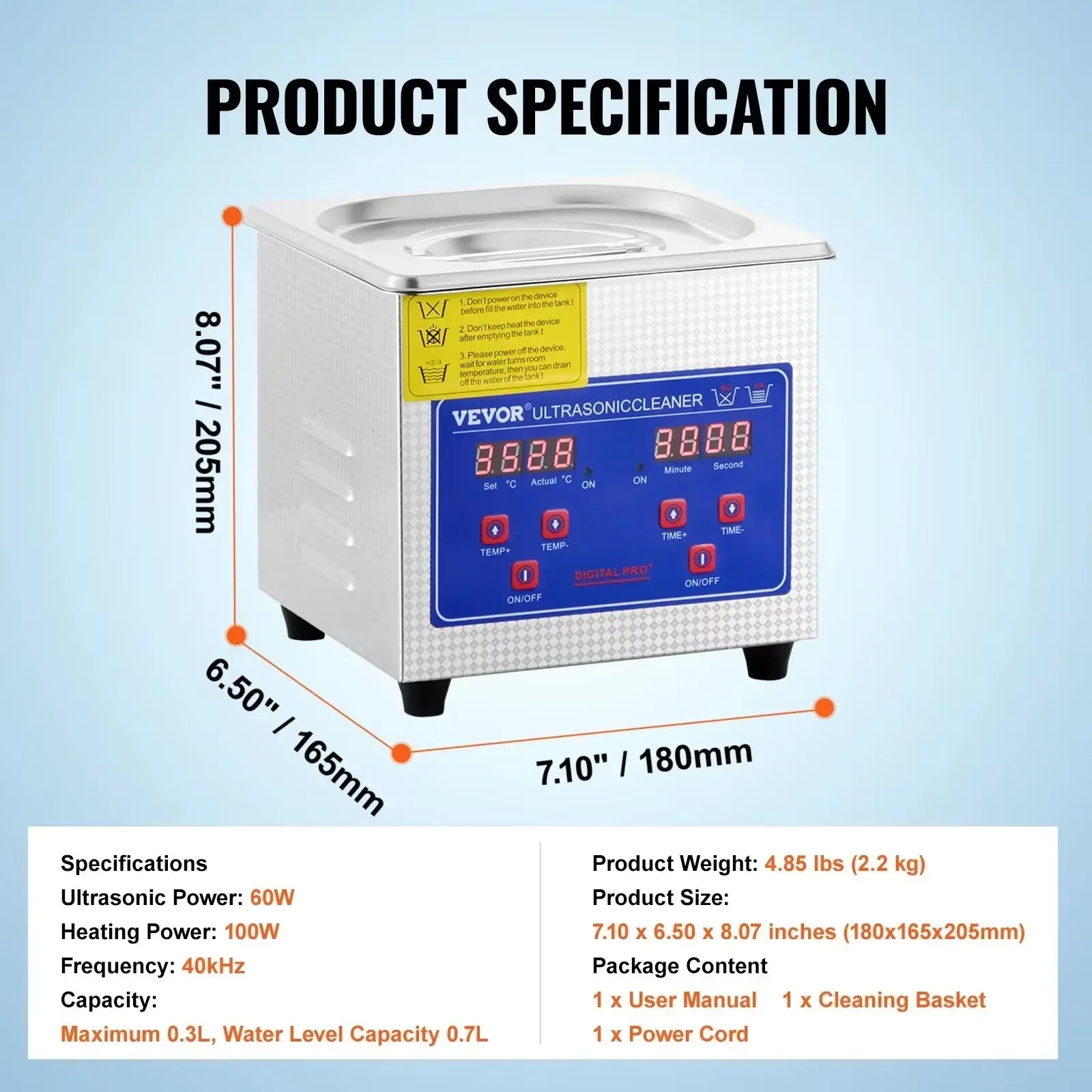 SIHAO 1.3L 2L 3L 6L 10L 15L 22L 30L Ultrasonic Cleaner Lave-Dishes Portable Washing Machine Diswasher Ultrasound Home Appliances
