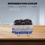 A78E-144W Thermoelectric Peltier Refrigeration Cooler 12V Semiconductor Air Conditioner Cooling System DIY Kit