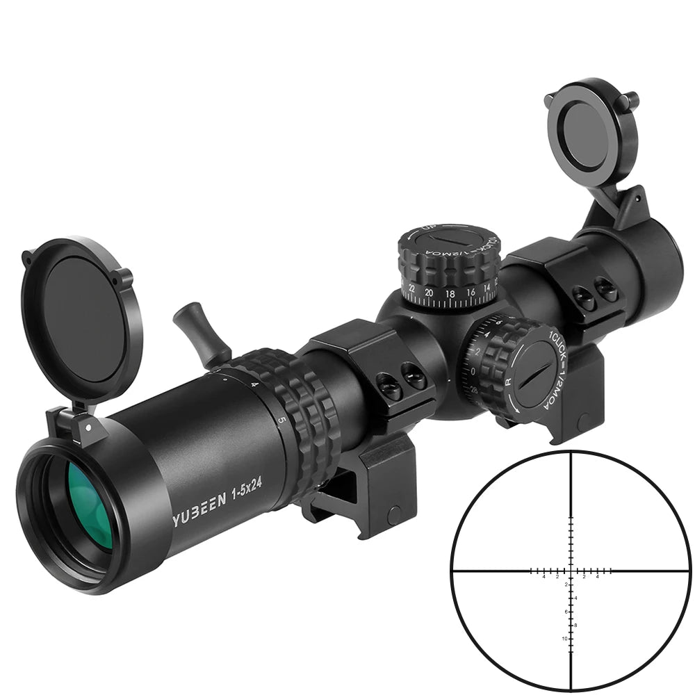 1-5x24 Scopes Compact Scope Hunting Scopes Tactical Sight Wide Angle Sight Main image