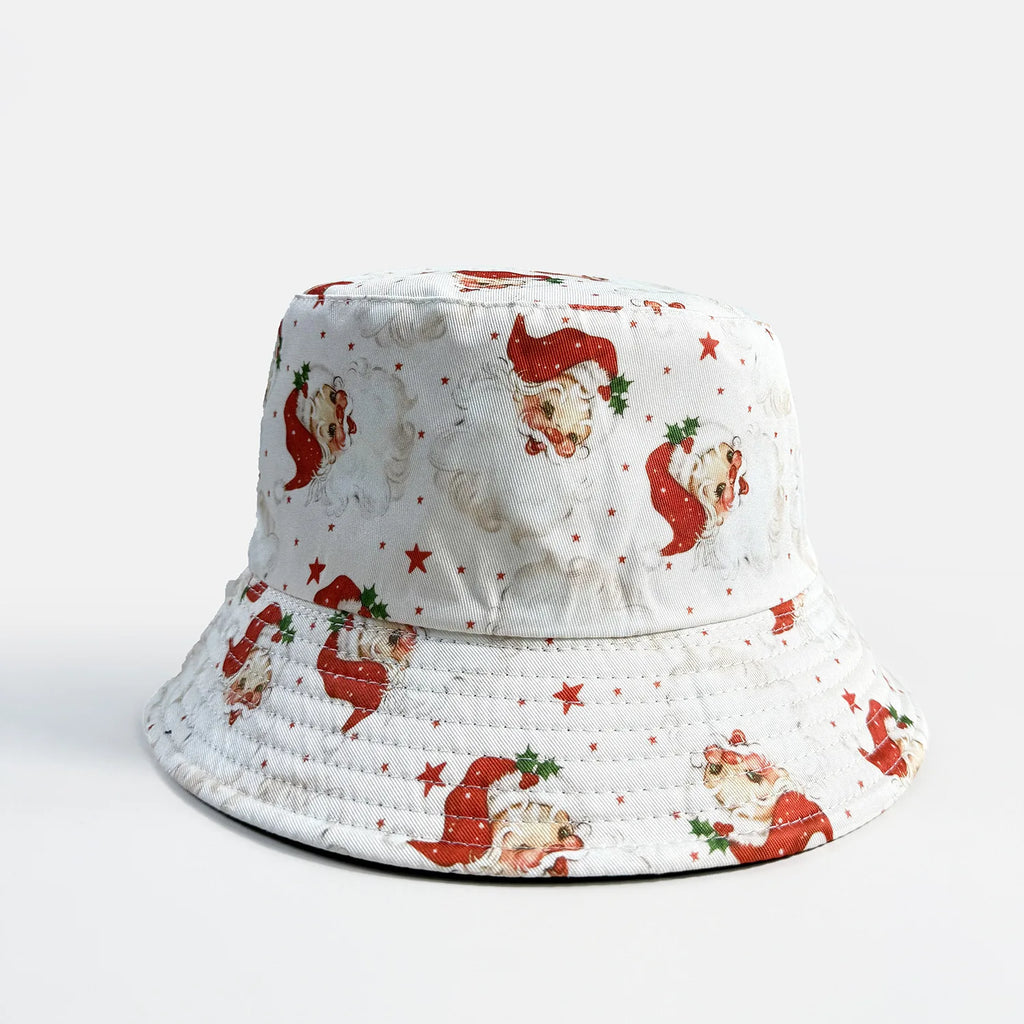 Classic Popular Funny Novelty Christmas Santa Claus gift fisherman hat Outdoor Leisure Sunscreen Sun Hat Men Women bucket hats