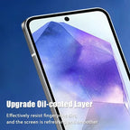 HD Screen Protector For Samsung A57 A17 A16 A56 5G A55 A36 A35 A26 A24 A15 A14 A13 A12 A71 A72 A73 Dust Free Easy Install Glass