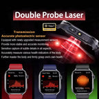 New Health Watch Uric Acid Blood Pressure Blood oxygen Body Analysis Body Fat SmartWatch ECG+PPG Bluetooth call Clock Women Men