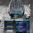 1080P Binocular Infrared Night-Visions Device 5X Binocular Day Night 850nm IR LED Photo Video Taking Digital Zoom for Hunt,Boat