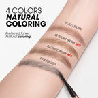 O.TWO.O Machete Eyebrow Pencil Waterproof Natural Long Lasting Smooth Fill Fluff Blendable High Pigment Brow Pencil Eye Makeup