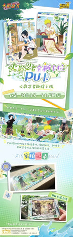KAYOU Genuine Naruto Cards Box Anime Figure Card Booster Pack Sasuke Collection Flash Card Toy Birthday Christmas Gift for Kids