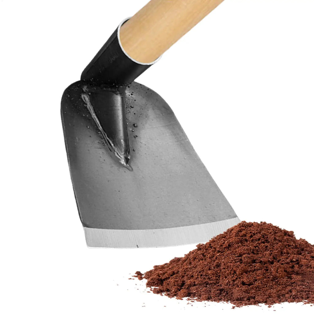 Garden Hoe Manganese Steel Garden Hoe for Weeding Heavy Duty Hand Tools Replacement Parts Digging Cultivator for Loosen Land