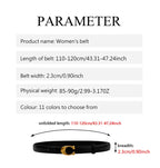 Vintage Spicy Girl High-End Women's Belt Versatile Fashion Accessory for Jeans And Dress Pants Temperament Niche Style