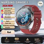 2026 New Nursing Grade ECG+PPG Smart Watch Health Analysis Blood pressure Lipids Uric acid Wireless HD Call Smartwatch Men Women