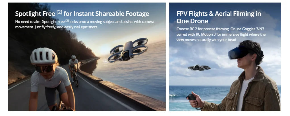 DJI Avata 360 360° Panoramic Drone 8K HDR Video 1-Inch Sensor Omnidirectional Obstacle Avoidance FPV RC Drone Avata 360