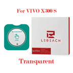 Lereach for VIVO X300 Ultra X300S Self-Locating Frame Tempered Glass Camera Lens Protector Anti-Scratch Film