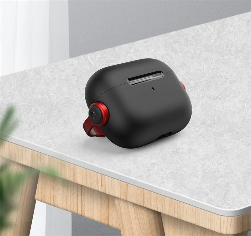 Cover For Airpods Pro 1st 2nd generation TPU Case With Keychain Wireless Earphone Protective Case For Air Pods 3 2 1 Accessories