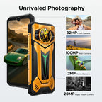 Phone robust DOOGEE S200 Ultra 5G AI 6,72 "Dimensity 7400 48 Go RAM (12 36) 1 To ROM battery 11000 mAh Android 15 NFC Smar