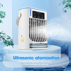 Mini Air Conditioner Air Cooler Fan Portable Water Cooling Fan Mobile Air Conditioning Fan For Room Office Cars