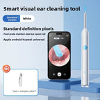 Visual Ear Wax Cleaner with Camera Safe Earwax Removal Endoscope with 5M Camera Luminous Otoscope Ear Cleaning Tools Ear Care