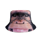 Classic Popular Funny Novelty animal cow frog duck fisherman hat Outdoor Leisure Sunscreen Sun Hat Men Women bucket hats