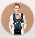 Egobaby Omni Breeze Baby Carrier All Carry Positions Breathable Mesh with Enhanced Lumbar Support & Airflow (7-45 Lb)