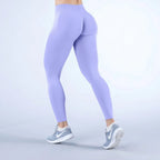Women's High Waist Seamless Yoga Leggings Tummy Control Butt Lifting Workout Pants Soft Athletic Leggings for Gym Fitnes Running
