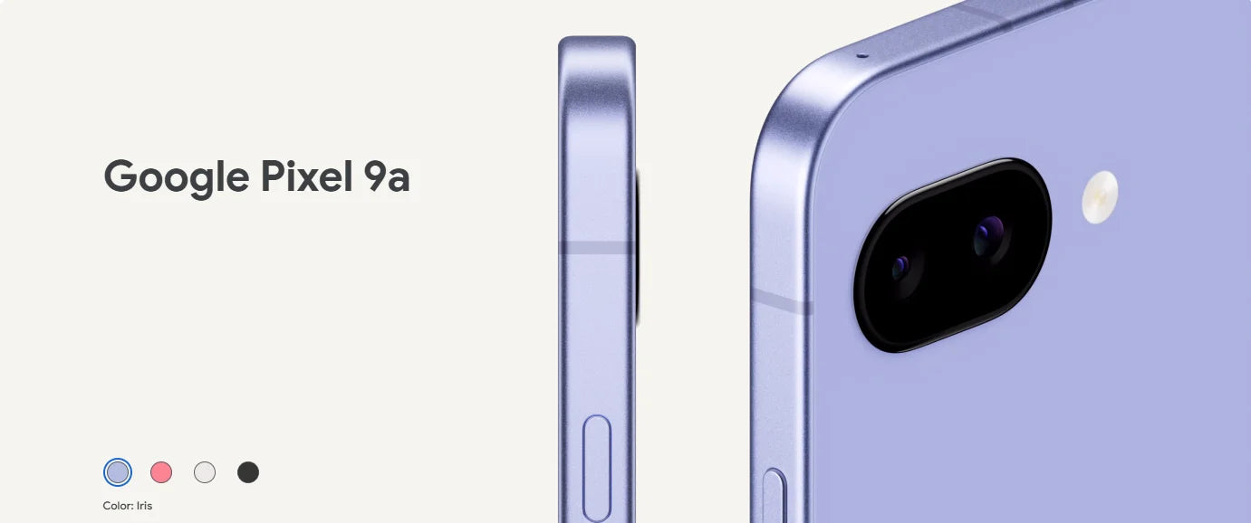 Global Version Google Pixel 9a 5G Smartphone Google Tensor G4 6.3inches 120Hz Actua display 5100mAh Battery 48MP Rear Camera NFC
