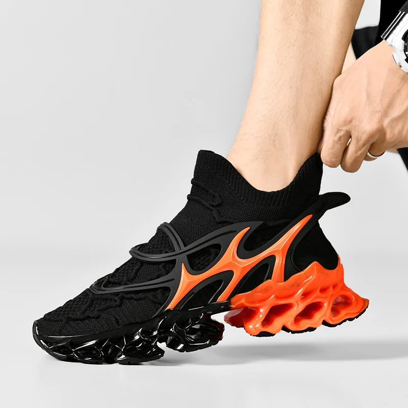 Shoes men Sneakers Male casual Mens Shoes tenis Luxury shoes Trainer Race Breathable Shoes fashion loafers running Shoes for men Secondary image