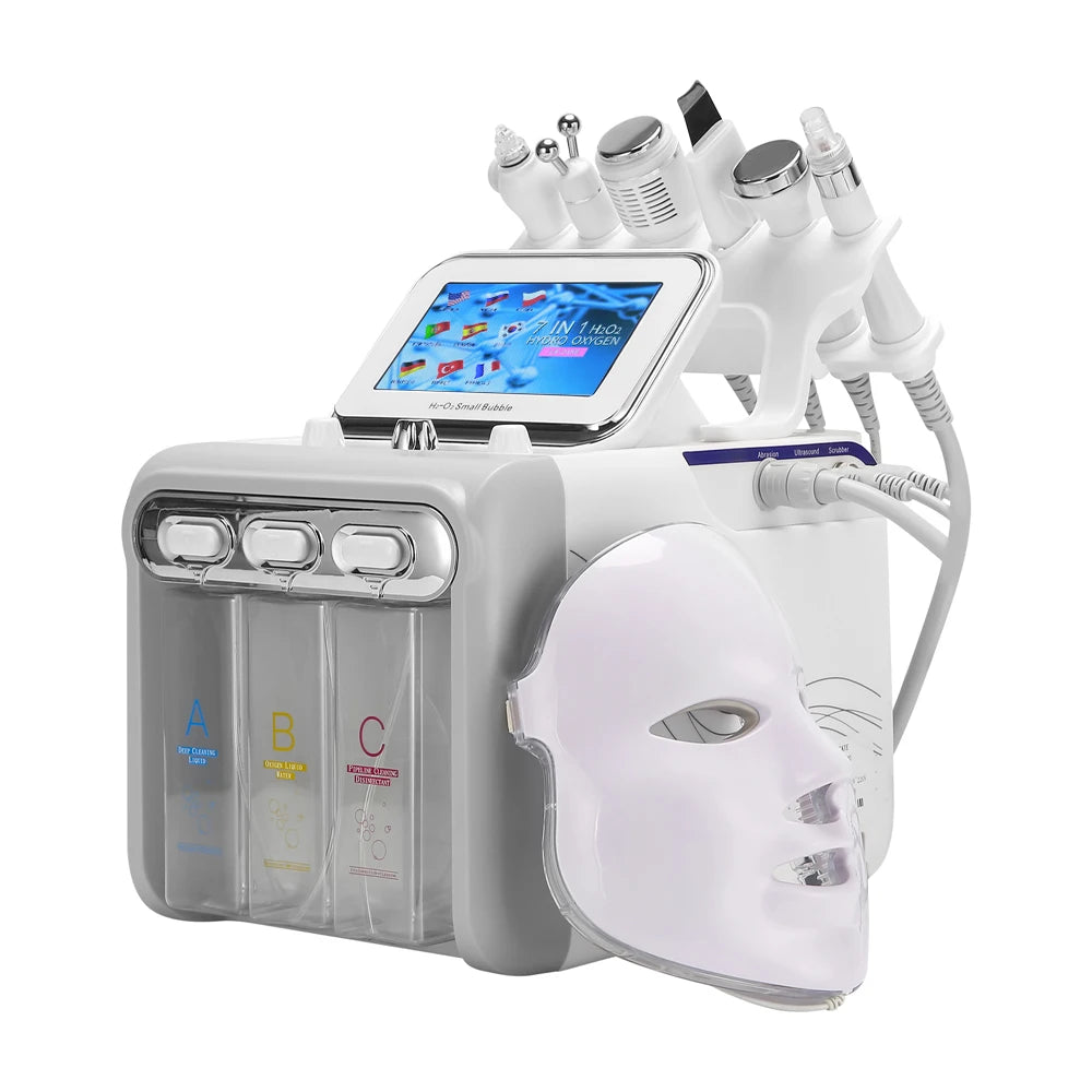 New 7In 1 Water Dermabrasion Machine Deep Cleansing Machine Water Jet Hydro Diamond Facial Clean Dead Skin Removal For Salon Use Main image