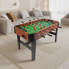 Foosball Table Soccer Table Game 8 Rods Tabletop Football Game 47x24in Indoor Entertainment for Kids Adults Home Game Room
