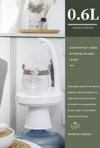USB Rechargeable Electric Black Small Motor Pumping Automatic Water Dispenser