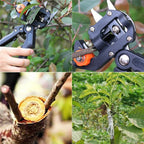 Multi-functional Garden Trimmer Pruning Seedlings Grafting Scissors Fruit Tree Grafting Machine Portable Gardening Tools