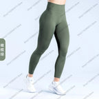 Women's High Waist Seamless Yoga Leggings Tummy Control Butt Lifting Workout Pants Soft Athletic Leggings for Gym Fitnes Running
